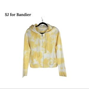 S J for Bandier The Juniper Zip Up Hoodie